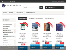 Tablet Screenshot of carreralibros.com